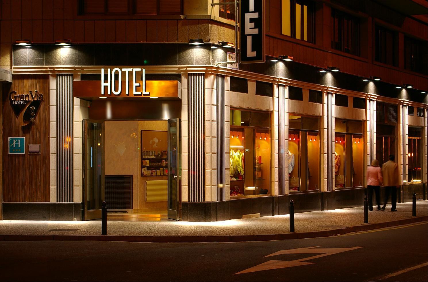 Hotel Gran Via Zaragoza Eksteriør billede