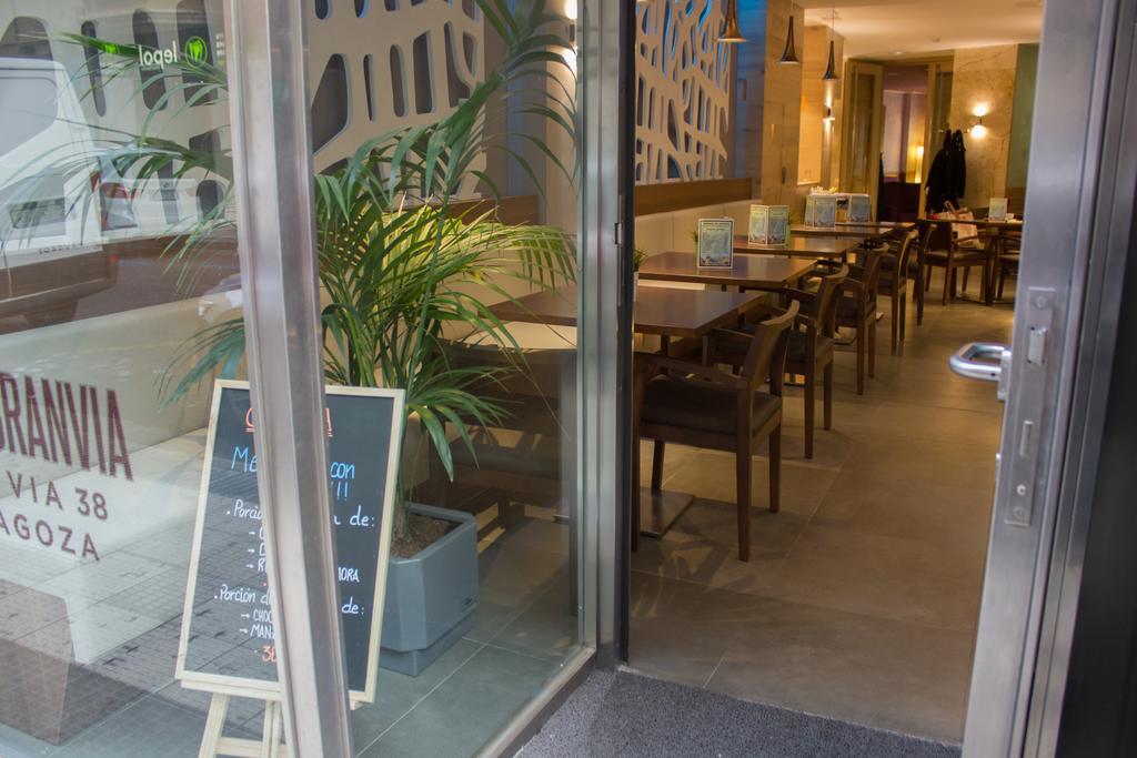 Hotel Gran Via Zaragoza Eksteriør billede